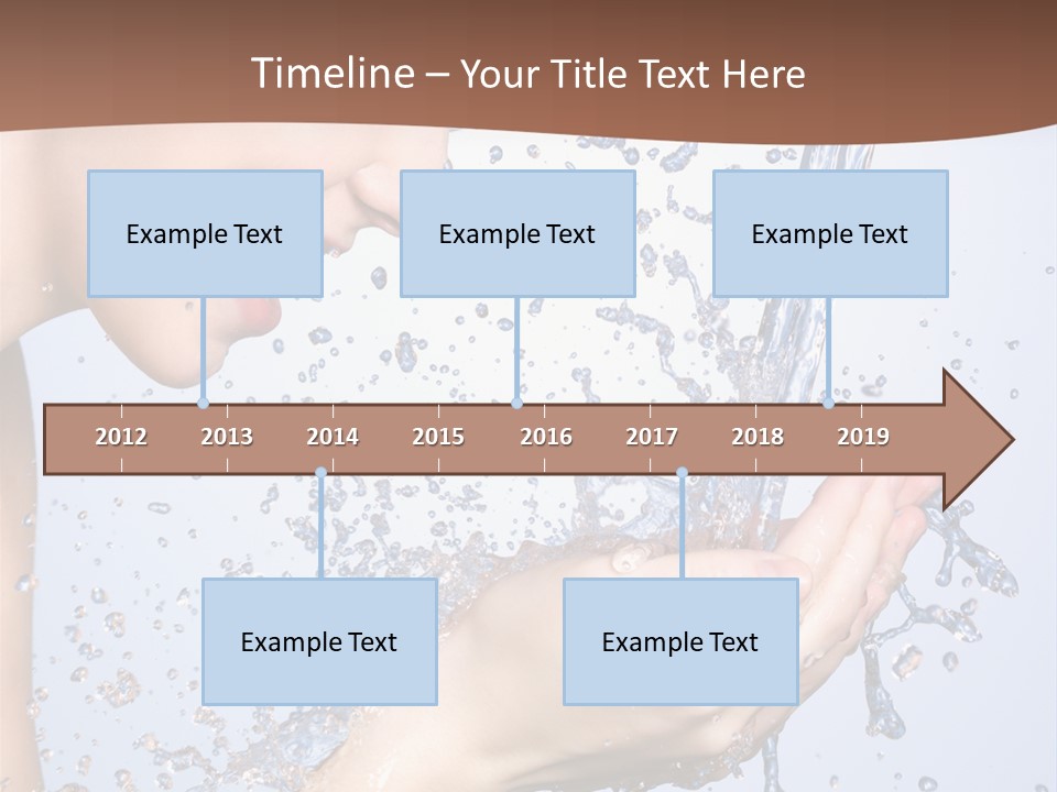 Health Caucasian Background PowerPoint Template