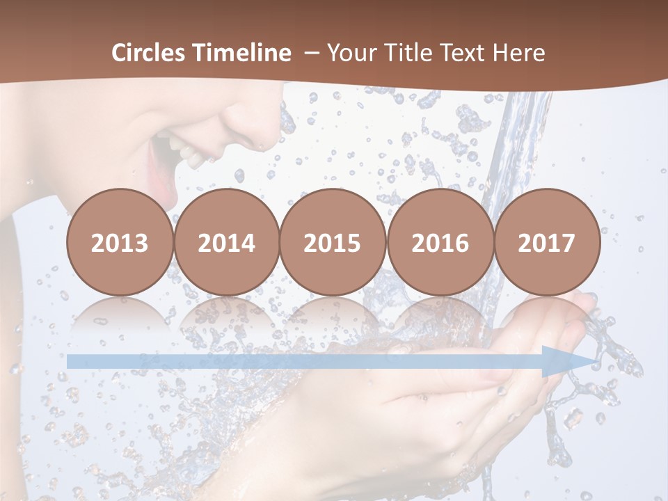 Health Caucasian Background PowerPoint Template