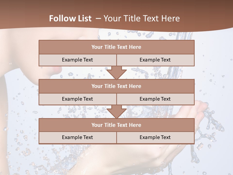Health Caucasian Background PowerPoint Template