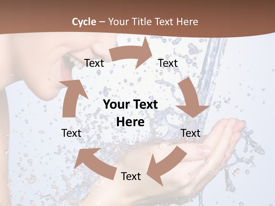 Health Caucasian Background PowerPoint Template