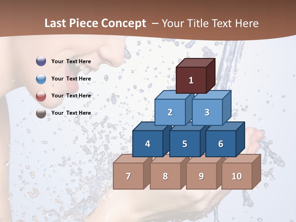 Health Caucasian Background PowerPoint Template