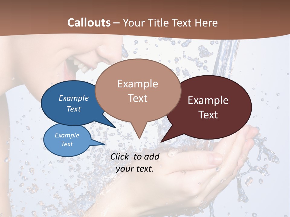 Health Caucasian Background PowerPoint Template