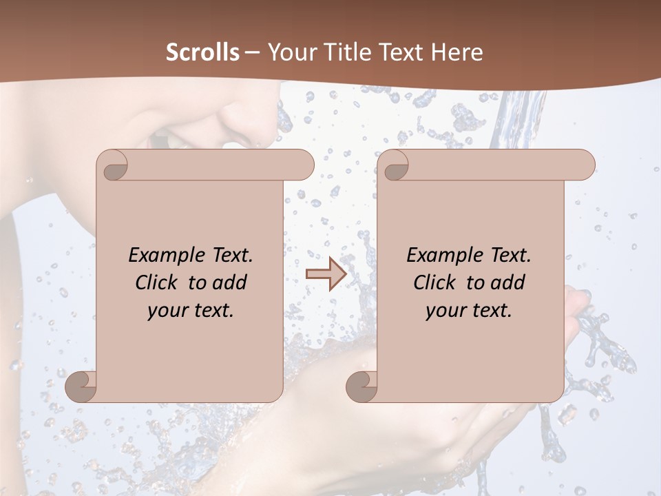 Health Caucasian Background PowerPoint Template