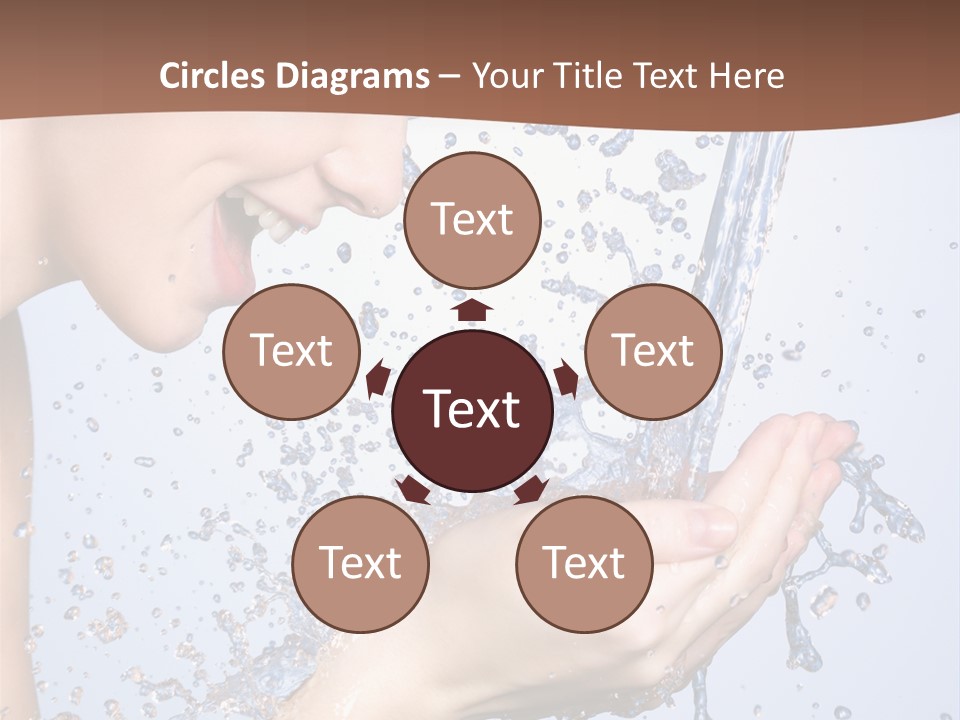 Health Caucasian Background PowerPoint Template