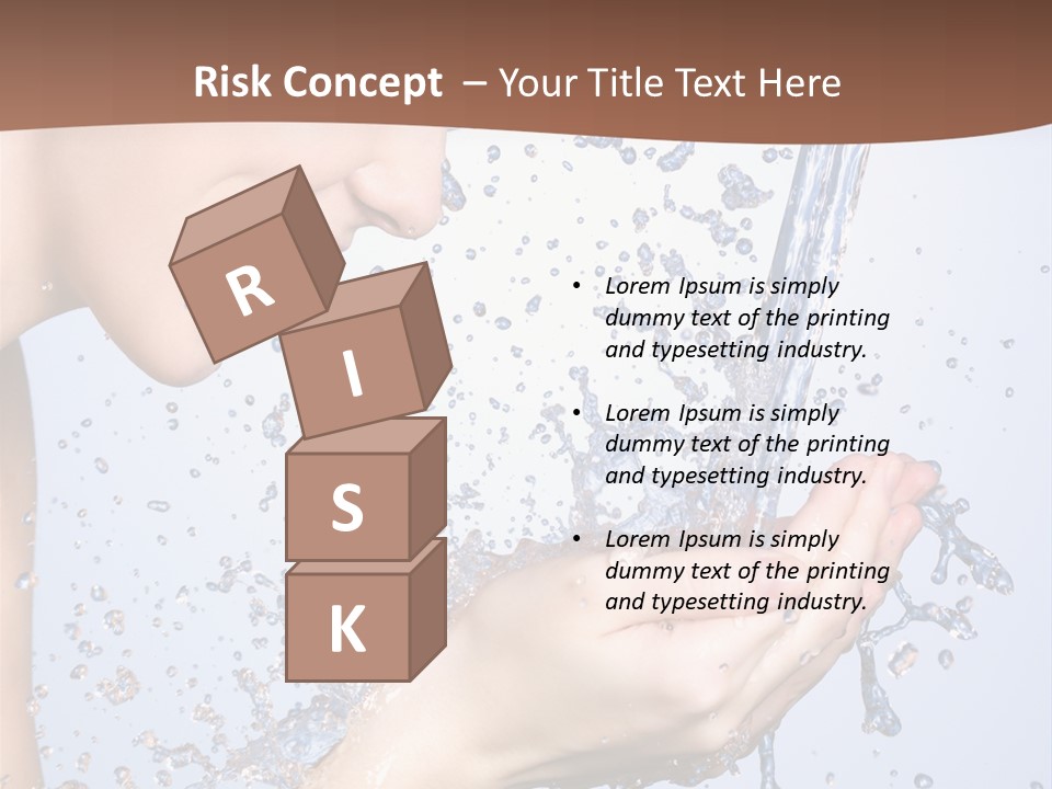 Health Caucasian Background PowerPoint Template