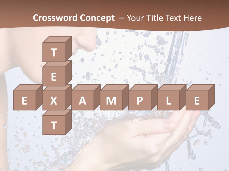 Health Caucasian Background PowerPoint Template