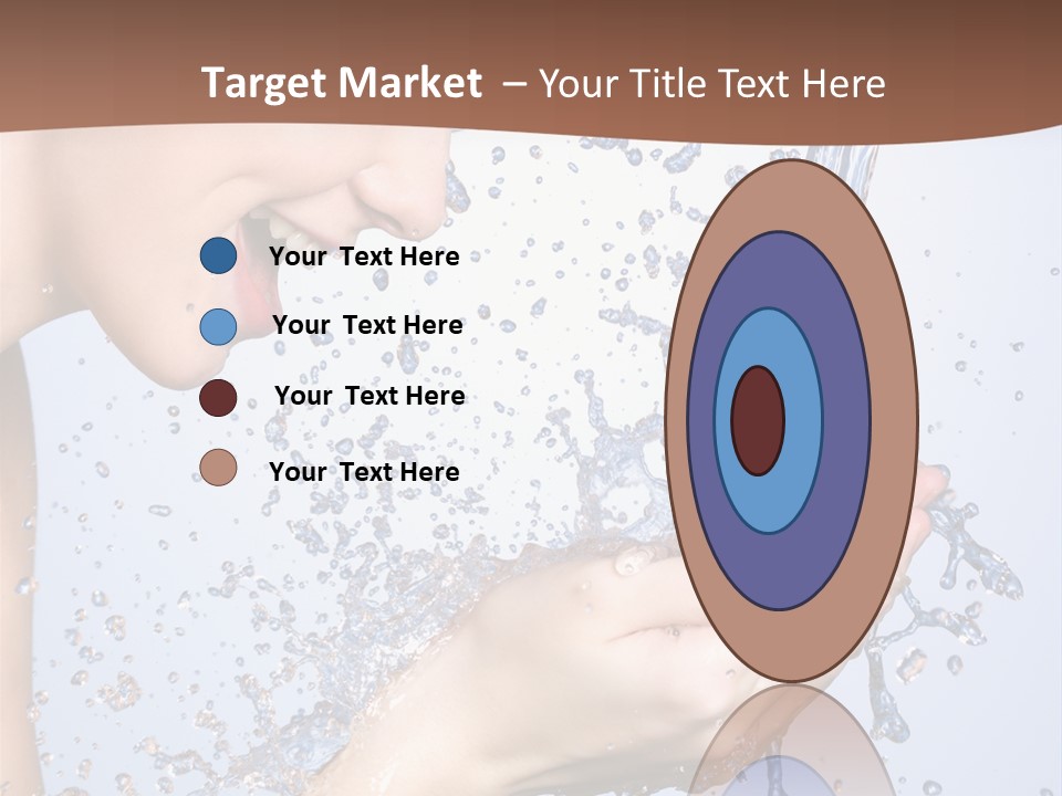 Health Caucasian Background PowerPoint Template