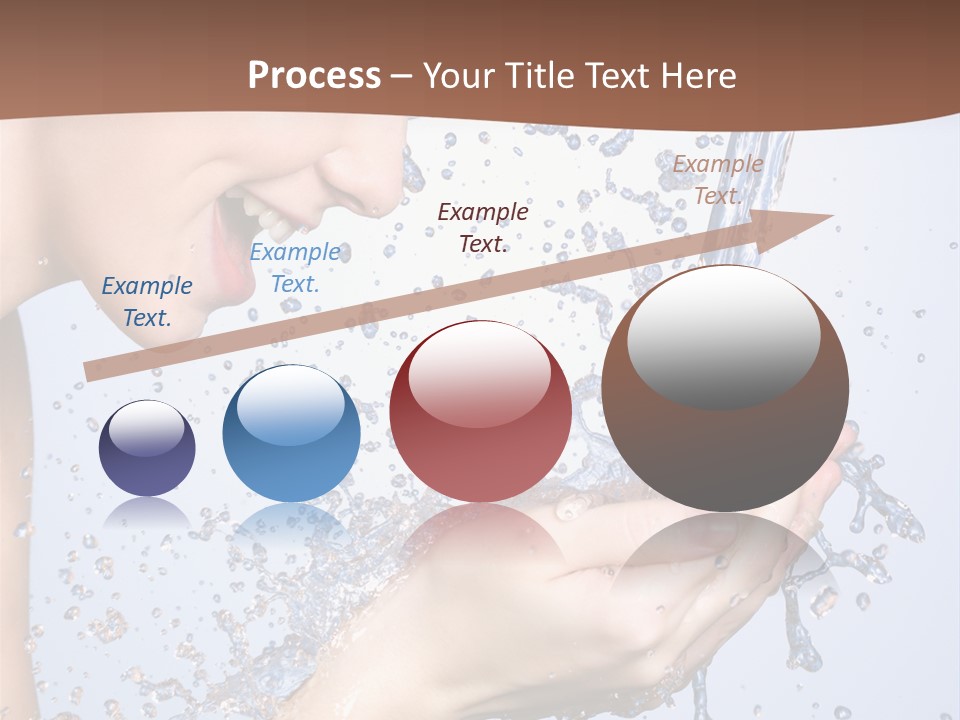 Health Caucasian Background PowerPoint Template