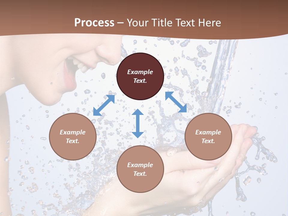 Health Caucasian Background PowerPoint Template