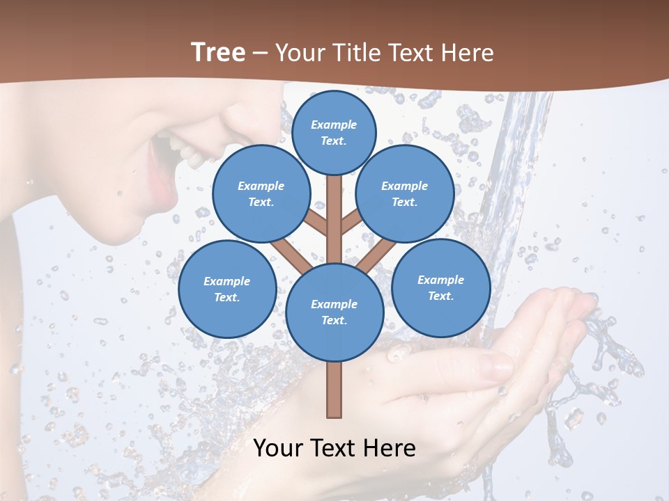 Health Caucasian Background PowerPoint Template