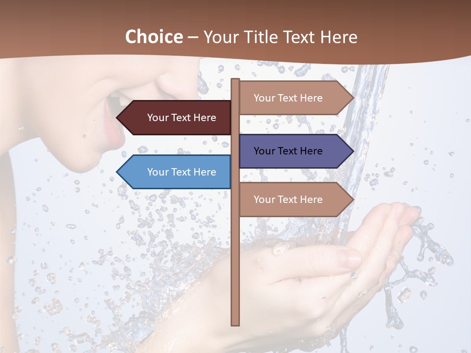 Health Caucasian Background PowerPoint Template