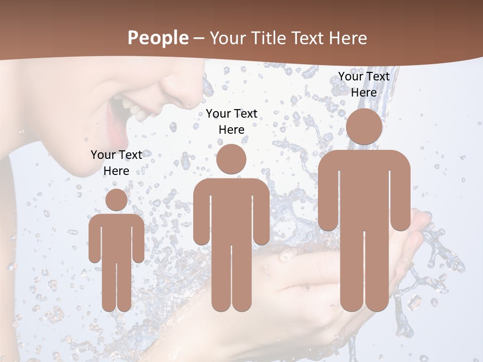 Health Caucasian Background PowerPoint Template