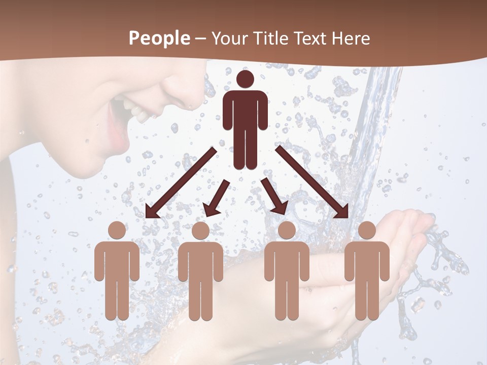 Health Caucasian Background PowerPoint Template