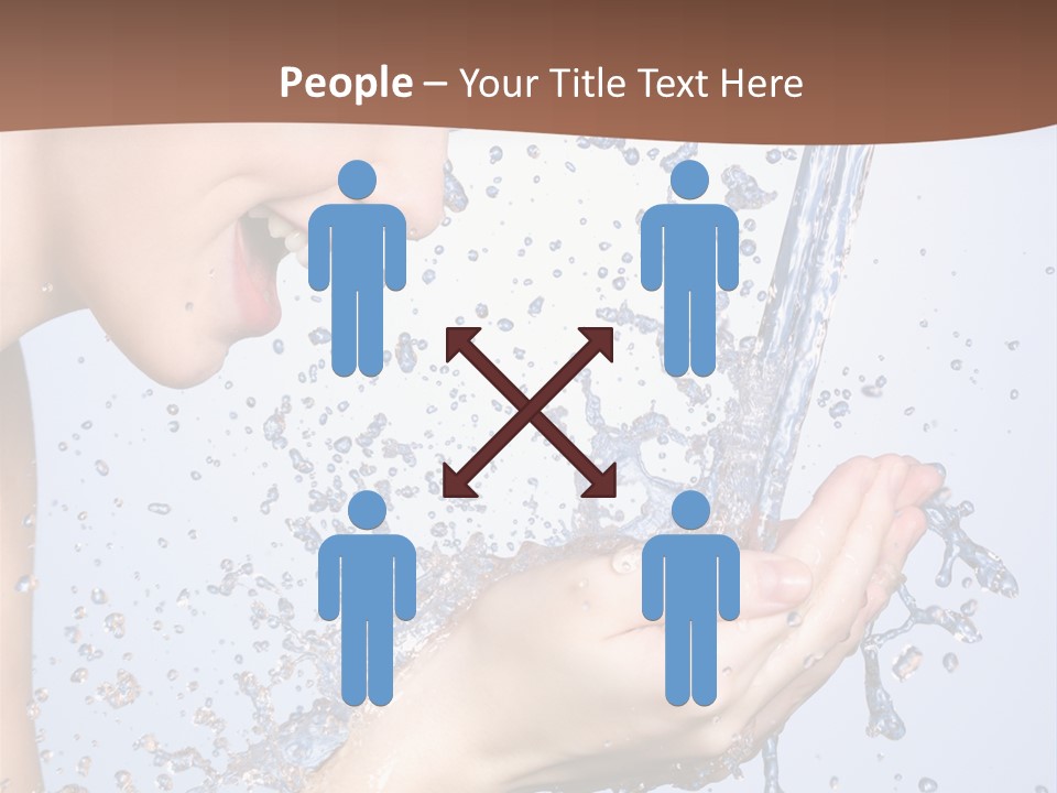 Health Caucasian Background PowerPoint Template