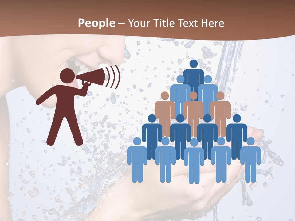 Health Caucasian Background PowerPoint Template