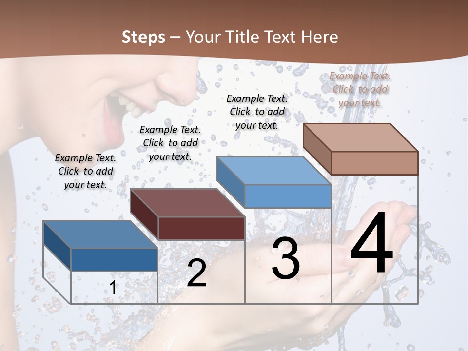 Health Caucasian Background PowerPoint Template