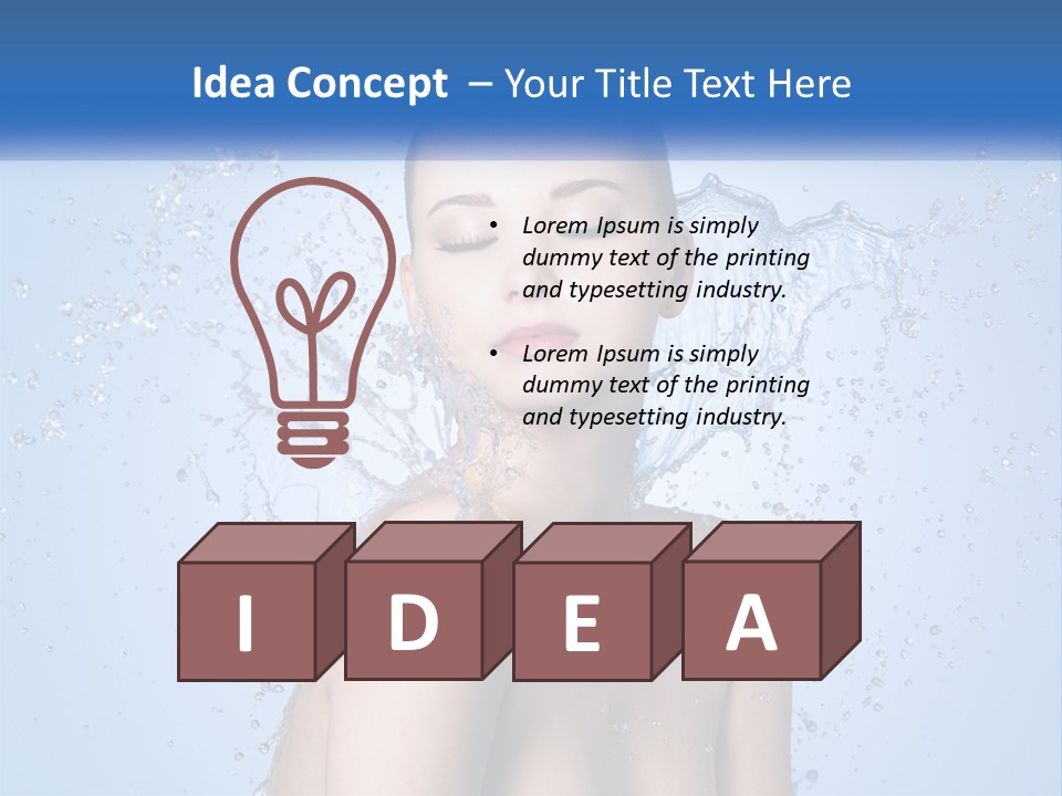 Fresh Body Horizontal PowerPoint Template