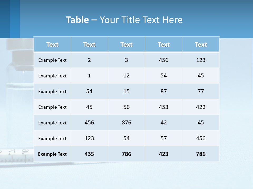 Nurse Vaccination Immunization PowerPoint Template