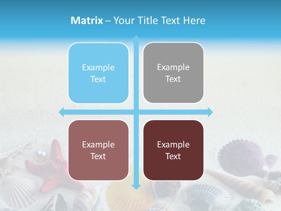 Ocean Paradise Shell PowerPoint Template