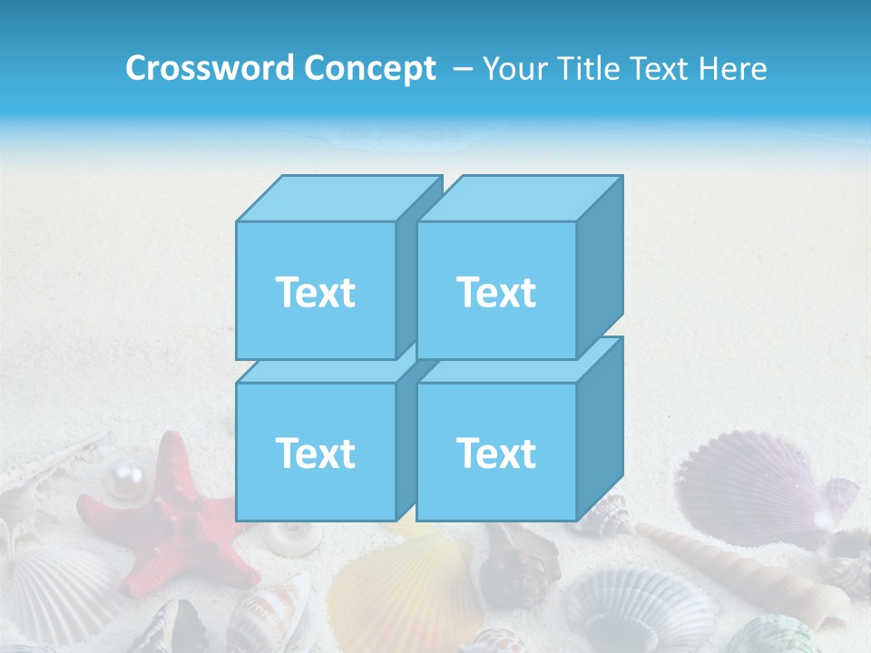 Ocean Paradise Shell PowerPoint Template