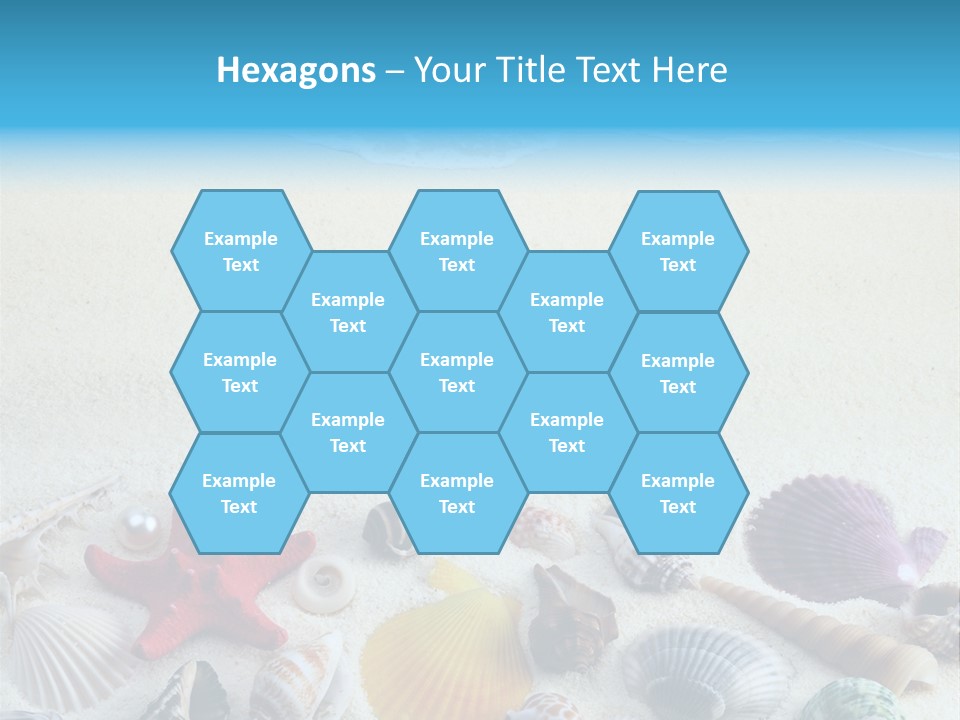 Ocean Paradise Shell PowerPoint Template