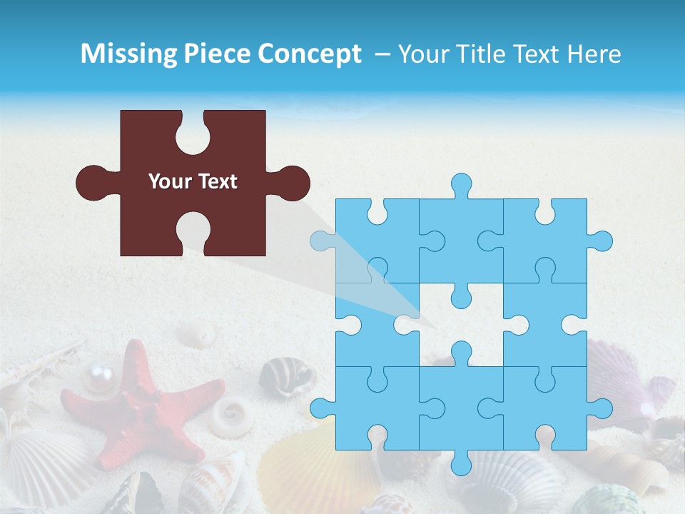 Ocean Paradise Shell PowerPoint Template