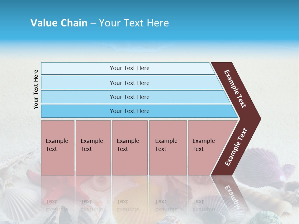 Ocean Paradise Shell PowerPoint Template