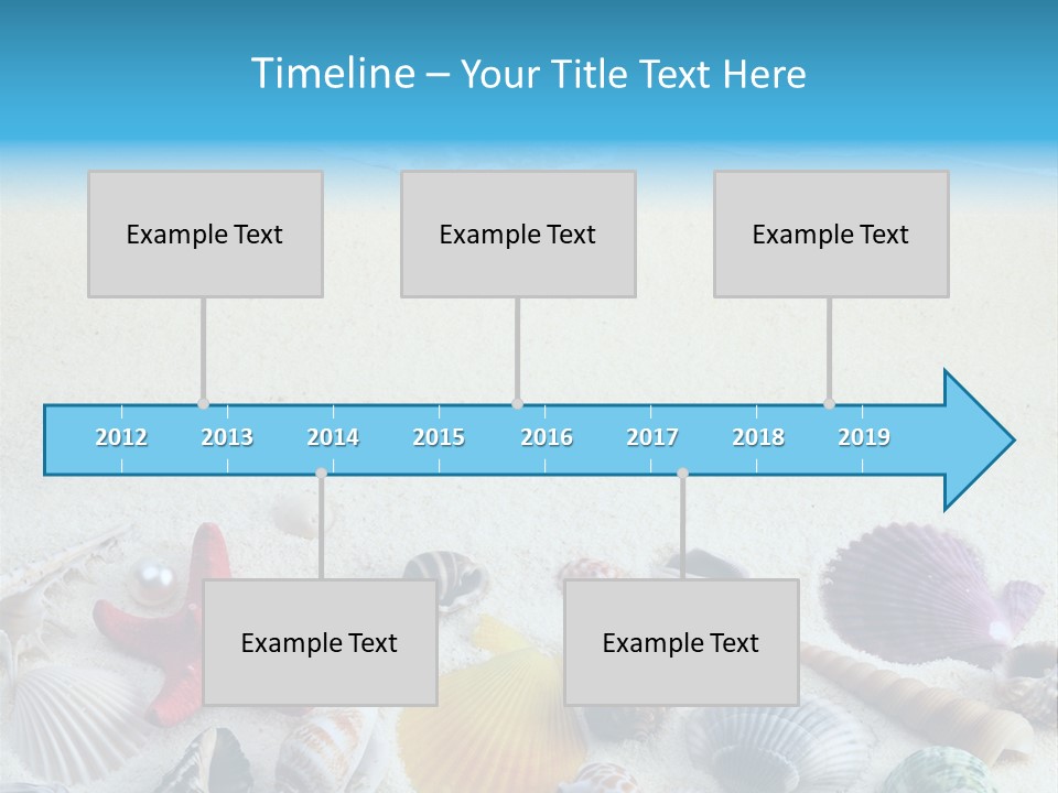 Ocean Paradise Shell PowerPoint Template