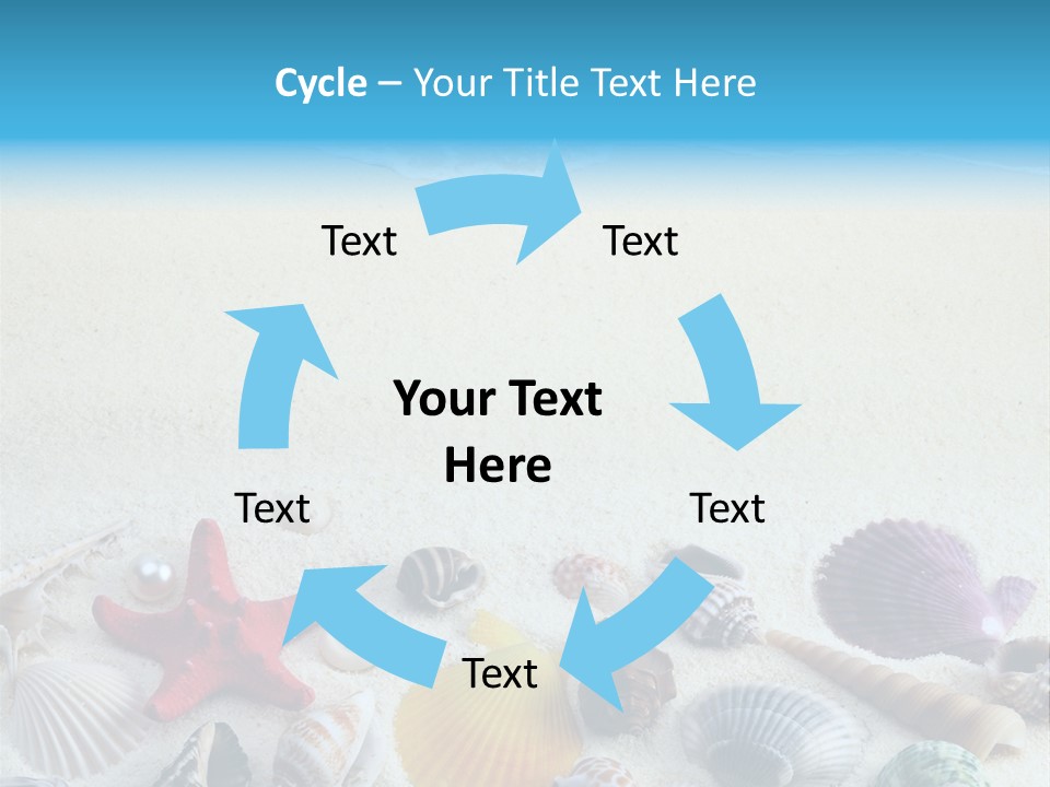 Ocean Paradise Shell PowerPoint Template