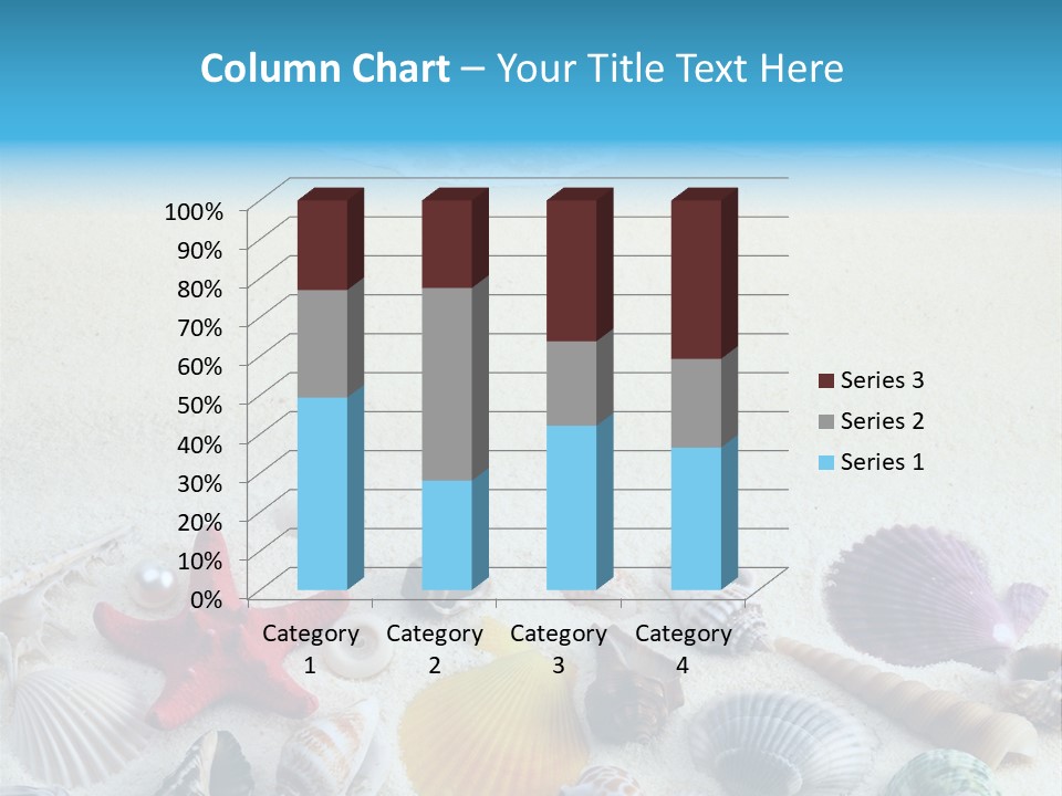 Ocean Paradise Shell PowerPoint Template