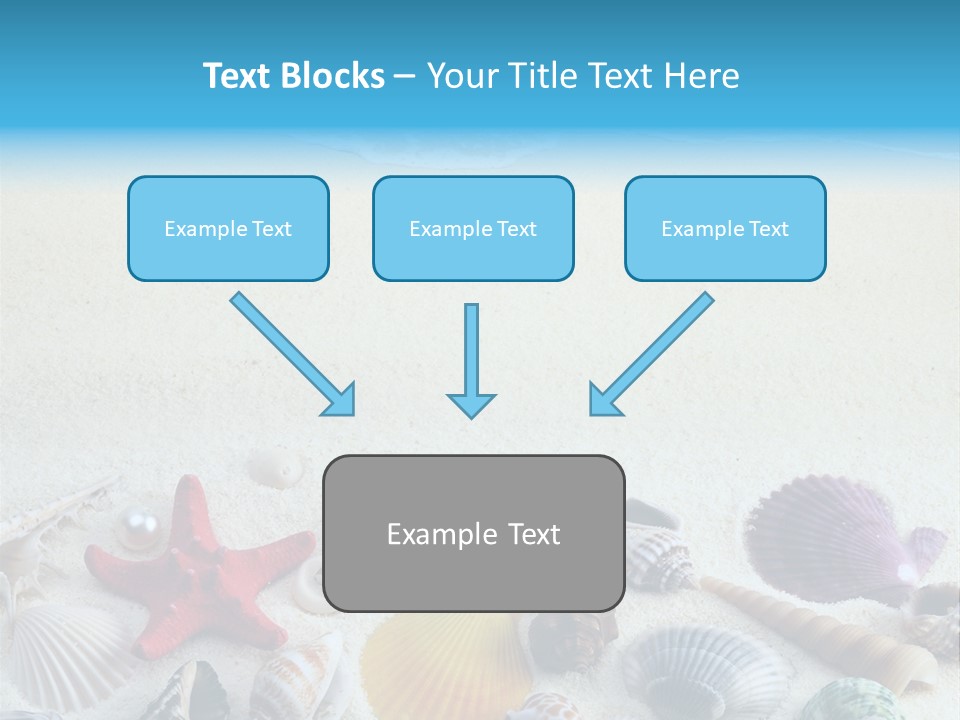 Ocean Paradise Shell PowerPoint Template