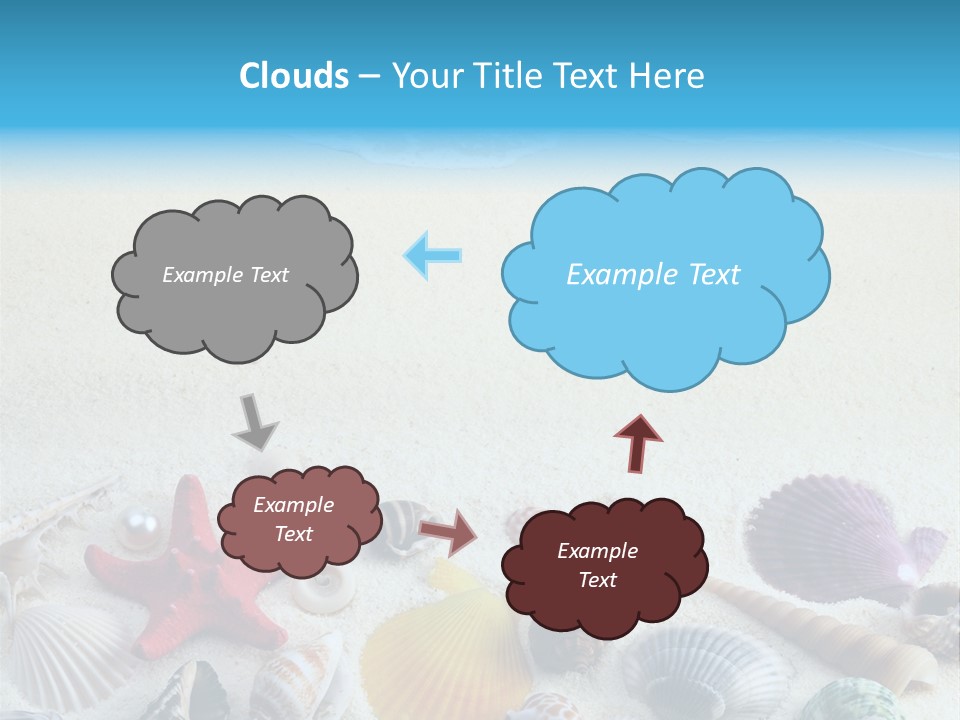 Ocean Paradise Shell PowerPoint Template