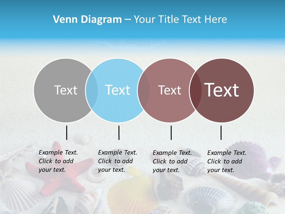 Ocean Paradise Shell PowerPoint Template