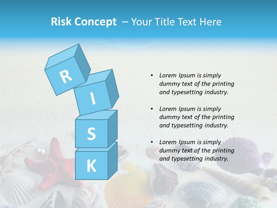 Ocean Paradise Shell PowerPoint Template