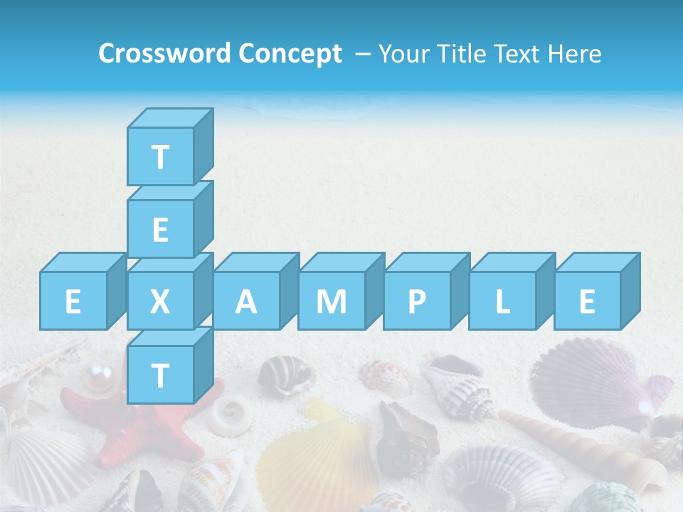 Ocean Paradise Shell PowerPoint Template
