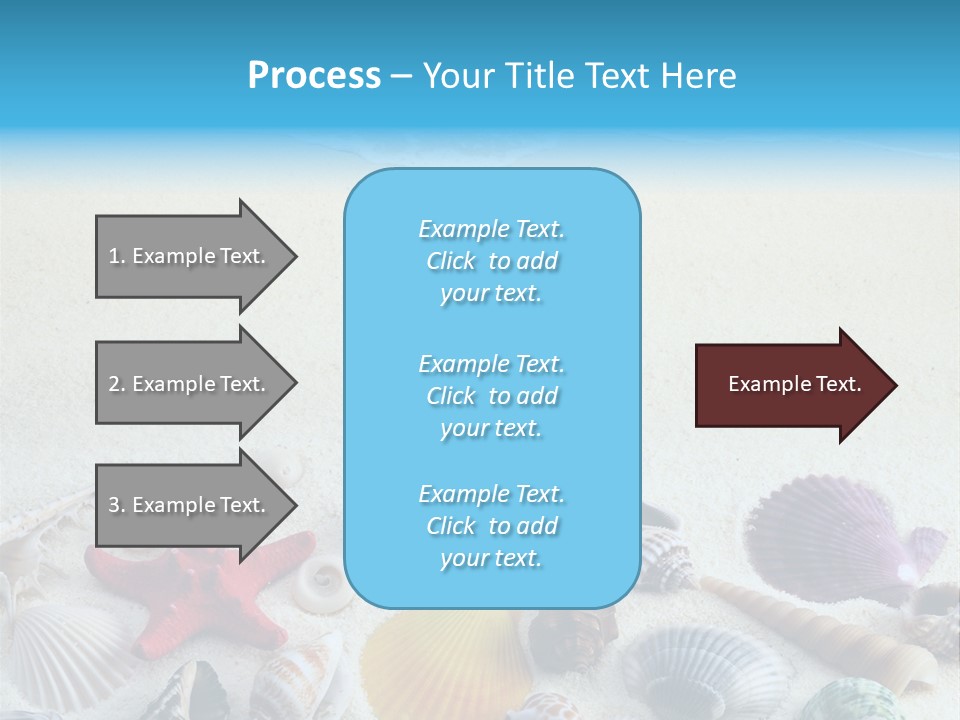 Ocean Paradise Shell PowerPoint Template