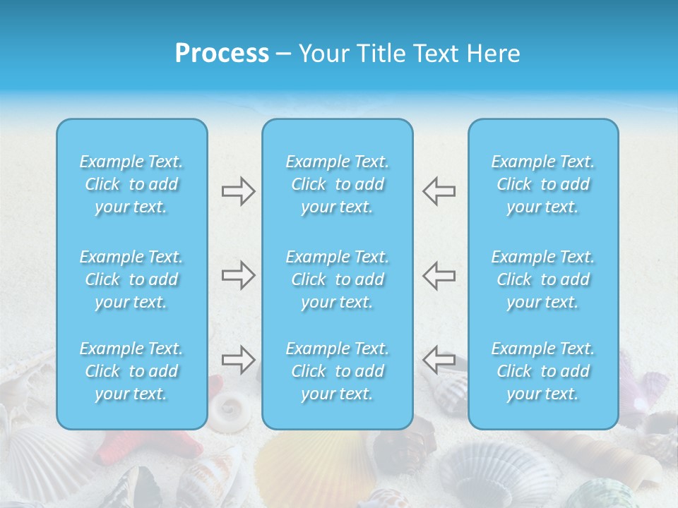 Ocean Paradise Shell PowerPoint Template