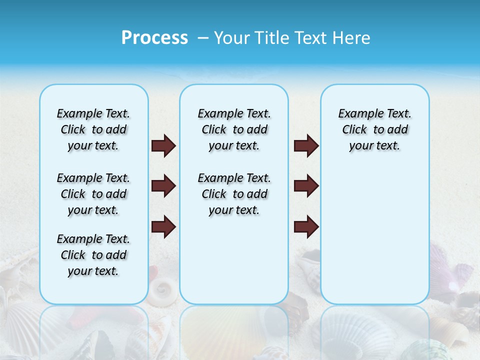 Ocean Paradise Shell PowerPoint Template