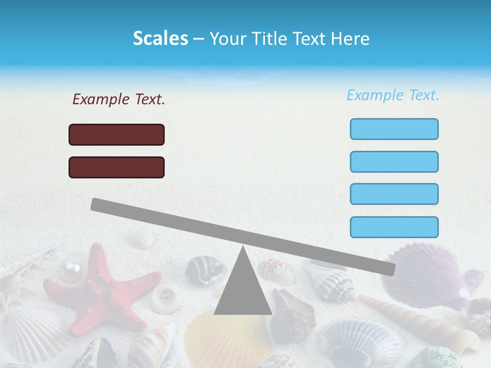 Ocean Paradise Shell PowerPoint Template