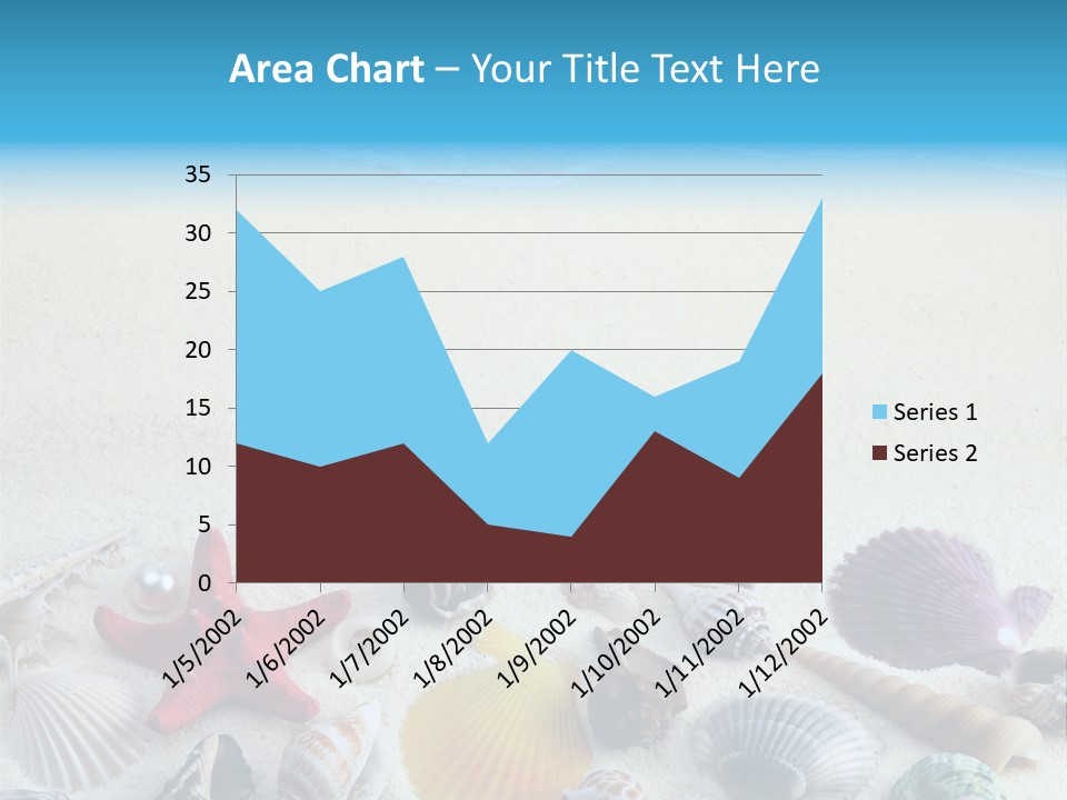 Ocean Paradise Shell PowerPoint Template