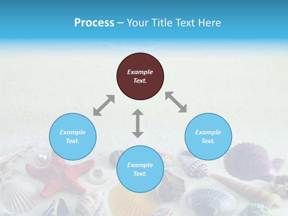 Ocean Paradise Shell PowerPoint Template