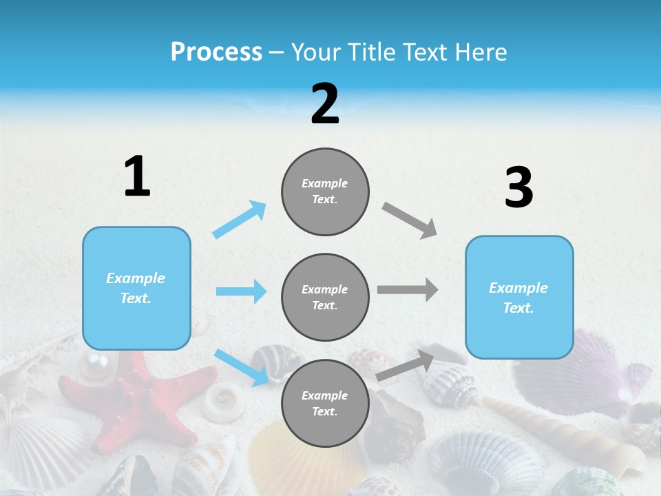 Ocean Paradise Shell PowerPoint Template