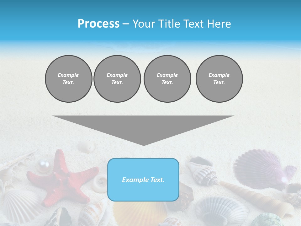 Ocean Paradise Shell PowerPoint Template