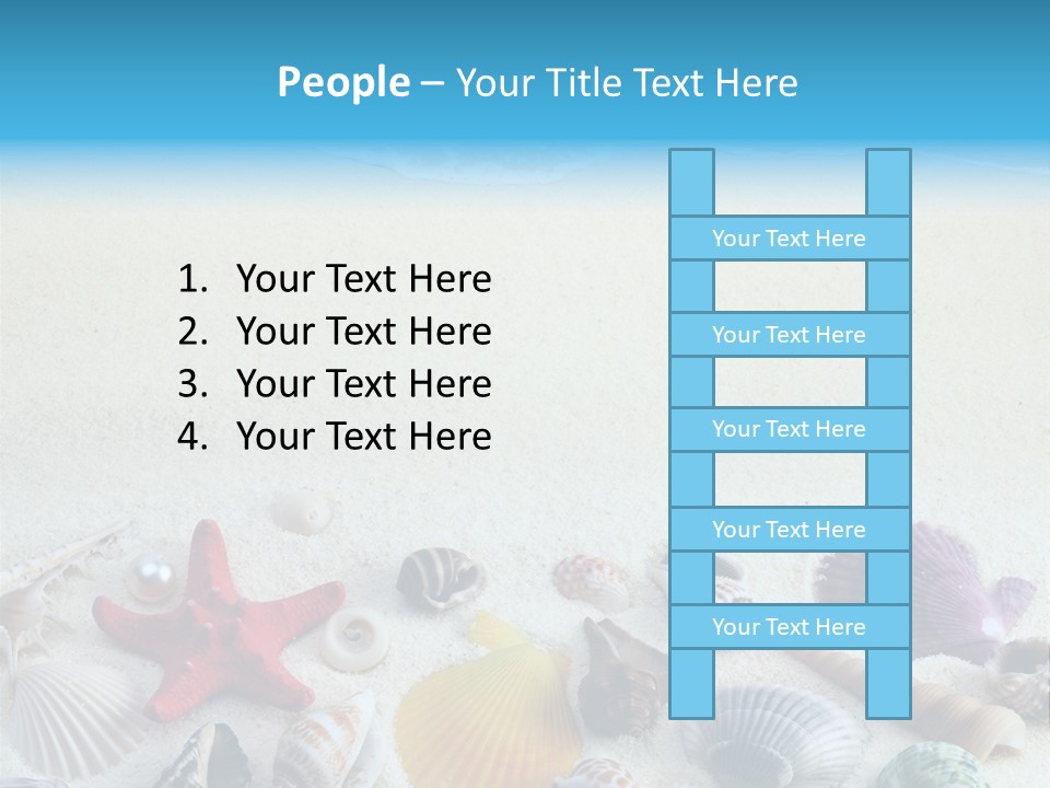 Ocean Paradise Shell PowerPoint Template