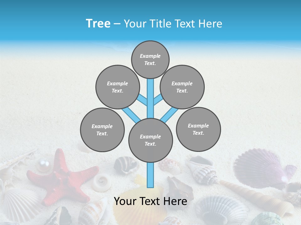 Ocean Paradise Shell PowerPoint Template