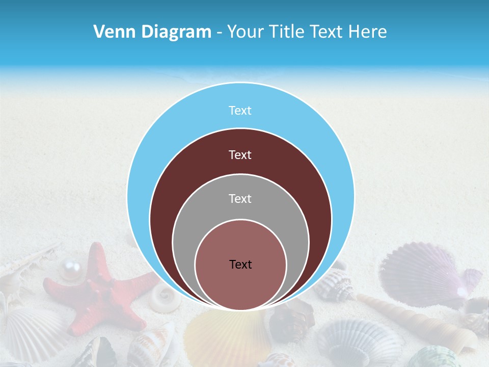 Ocean Paradise Shell PowerPoint Template