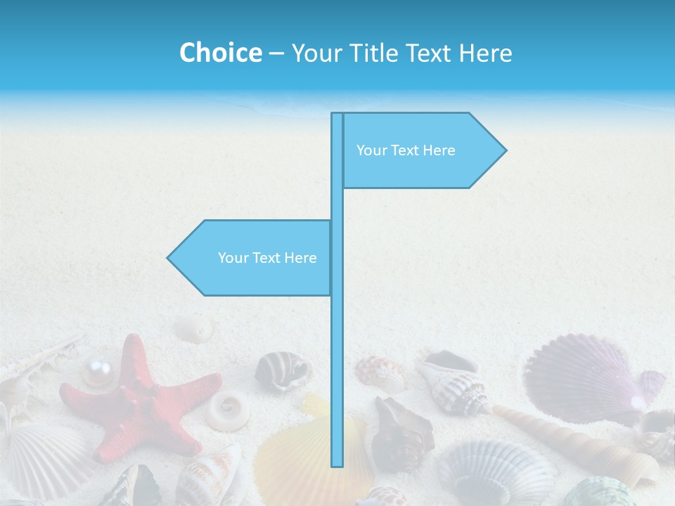 Ocean Paradise Shell PowerPoint Template