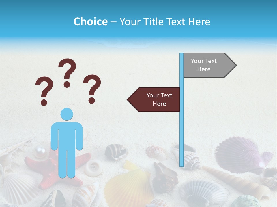 Ocean Paradise Shell PowerPoint Template