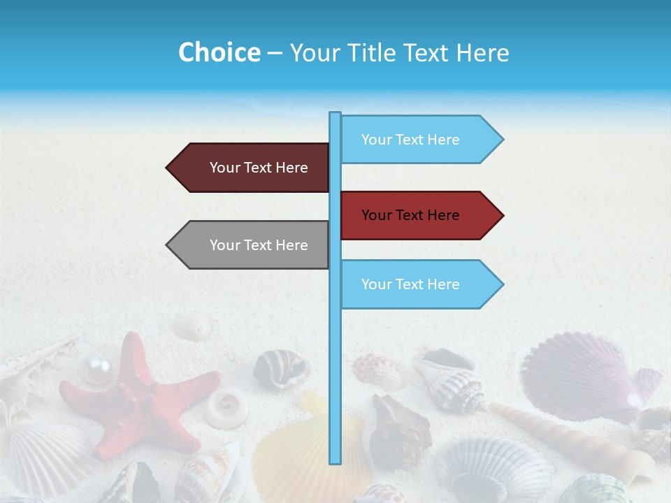 Ocean Paradise Shell PowerPoint Template