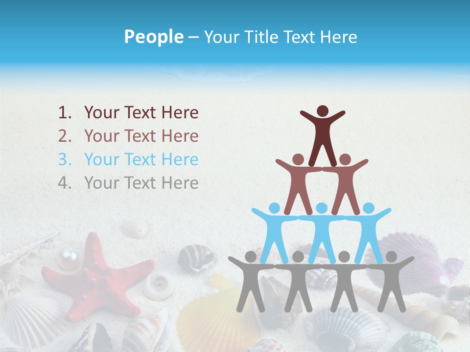 Ocean Paradise Shell PowerPoint Template